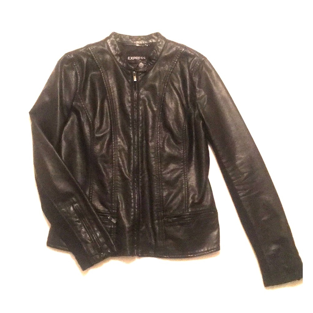 Express Leather-style Jacket